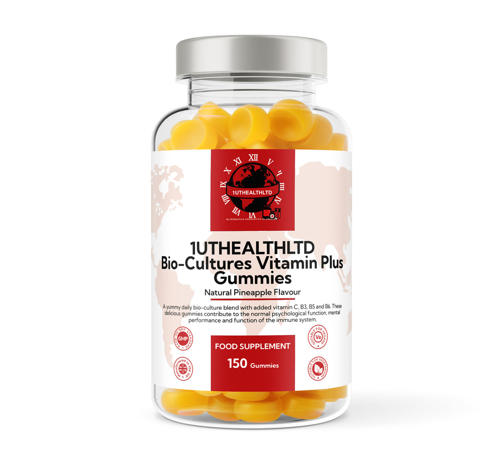 Probiotic + Vitamins for Kids & Adults | Pineapple Flavour | 150 Gummies