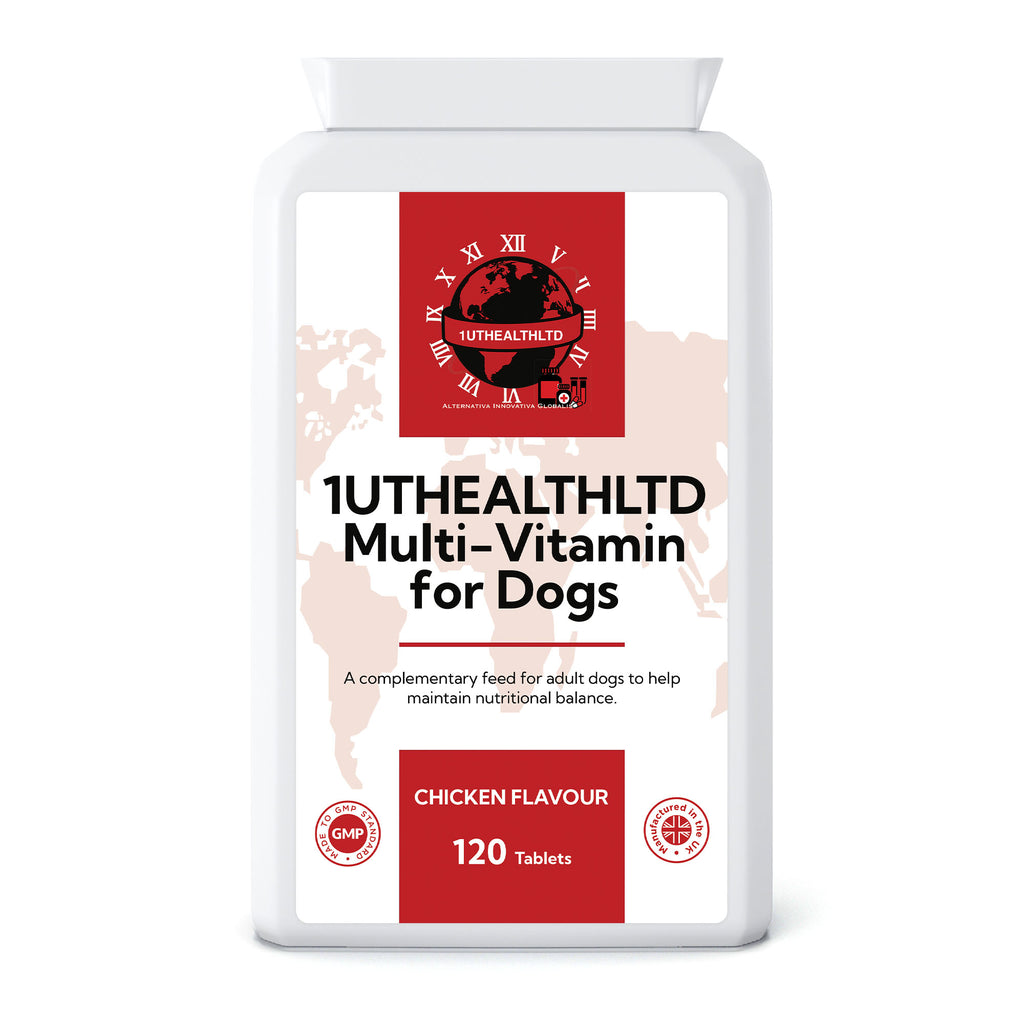 Multi-Vitamin for Dogs | Chicken Flavour | 120 Tablets
