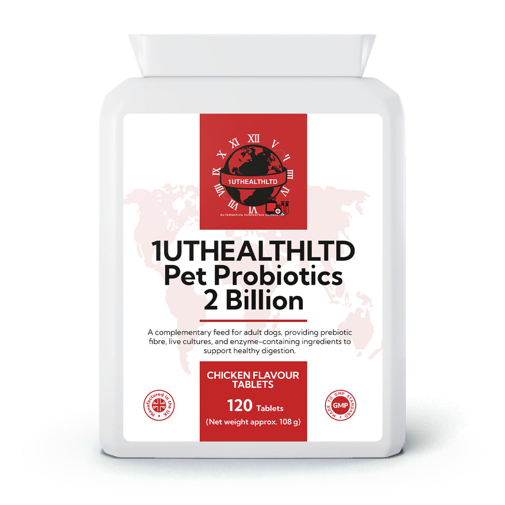 Pet Probiotics | 2 Billion CFU | 120 Chicken Flavoured Tablets