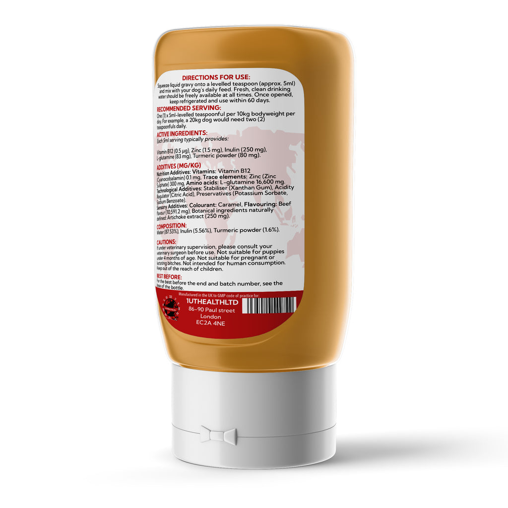 Digestive Support for Dogs | Beef Gravy | 290ml