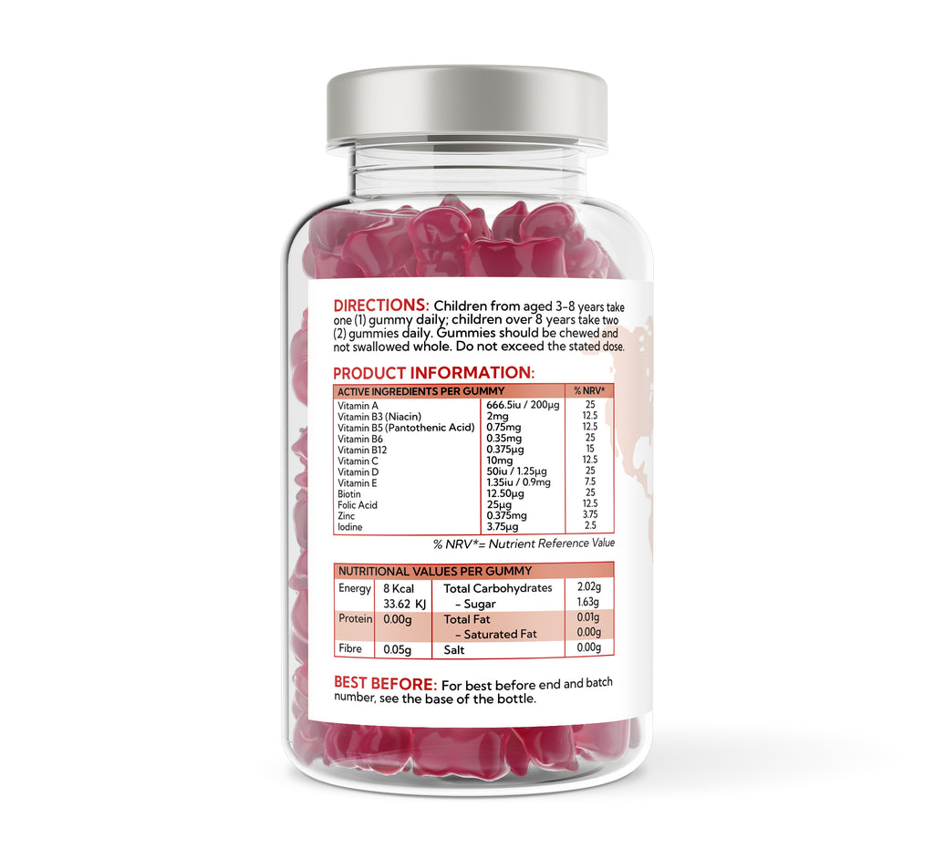 Multivitamin & Mineral for Children | Berry Flavour | 60 Gummies