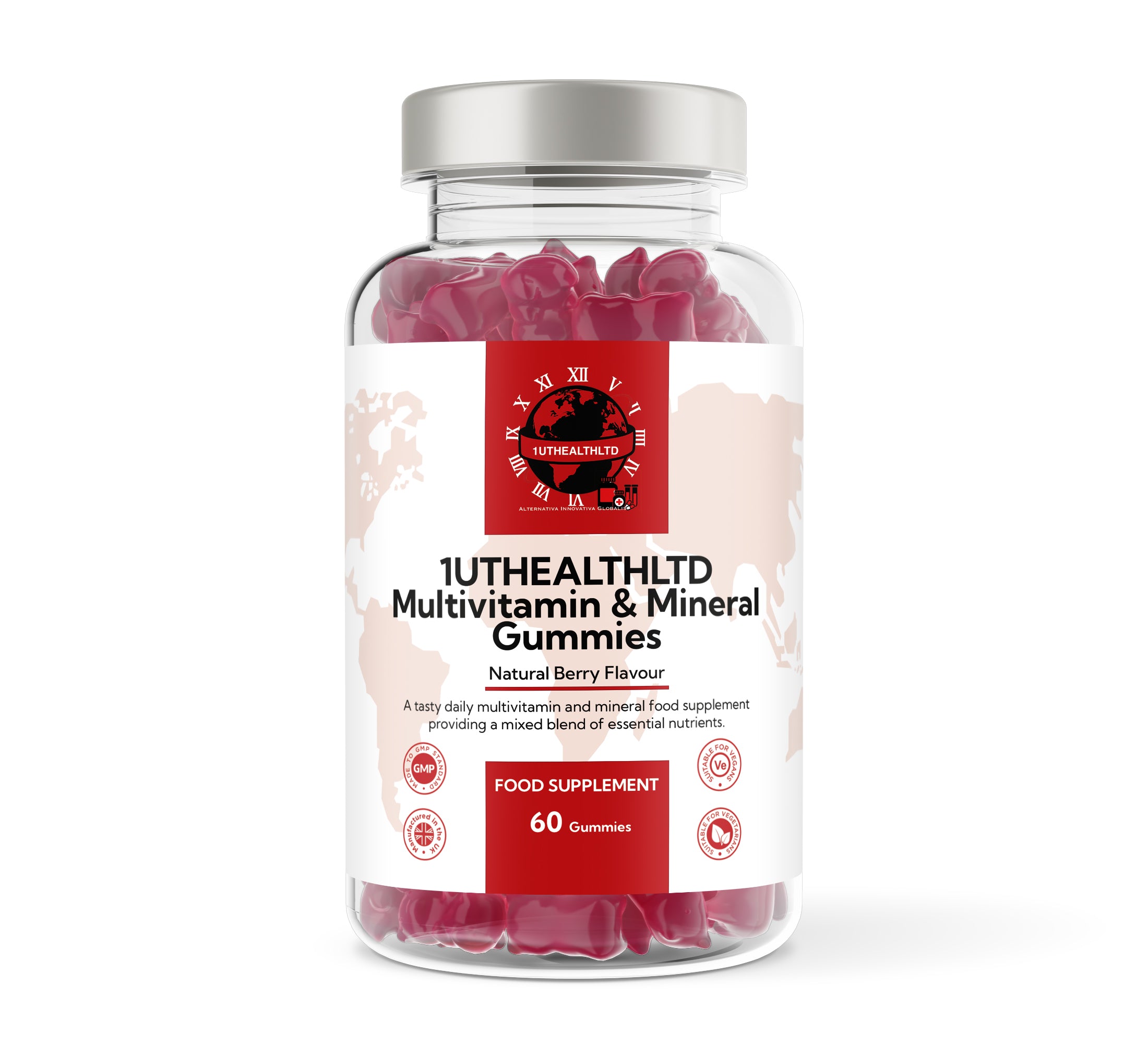 Multivitamin & Mineral for Children | Berry Flavour | 60 Gummies