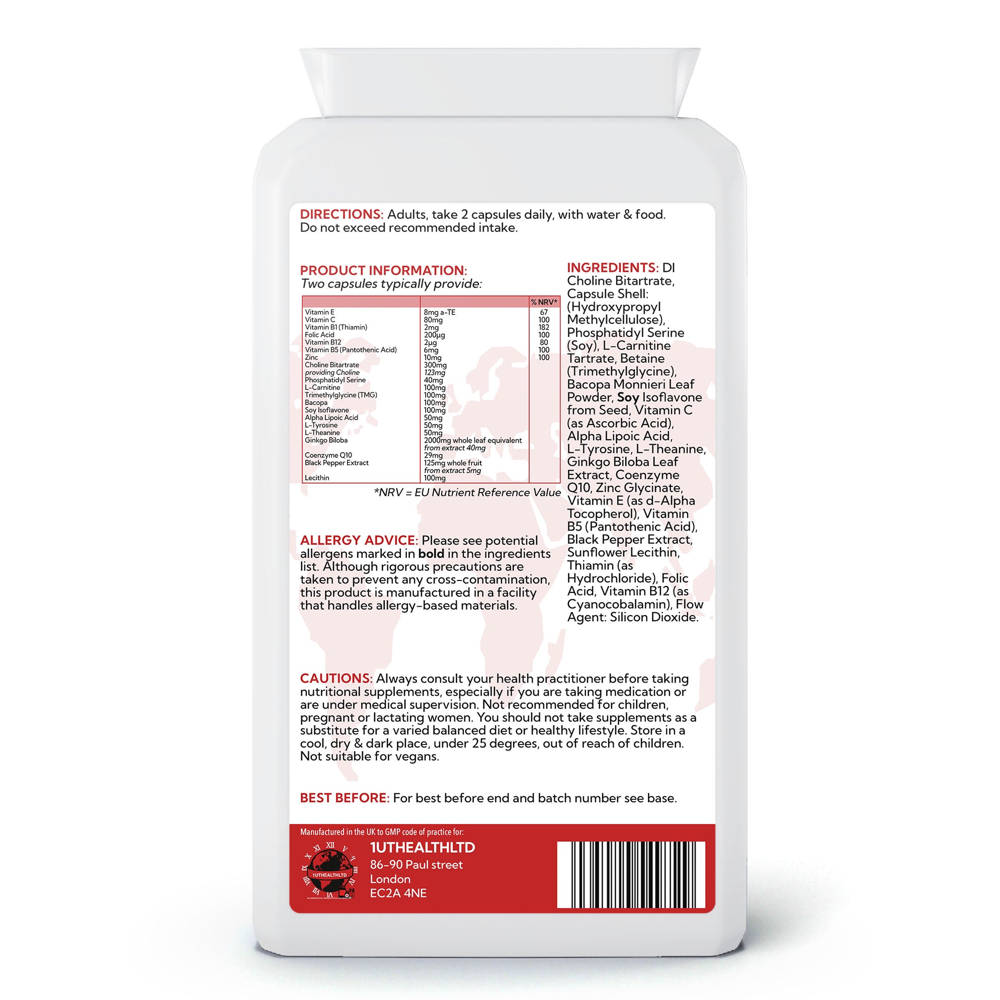 Brain Support Complex | 90 Capsules