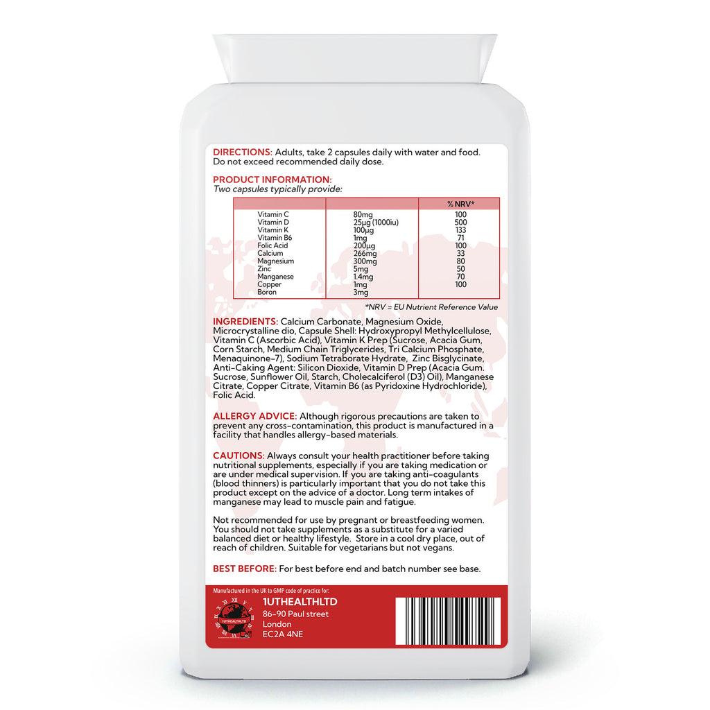 Bone Support Formula | 90 Capsules