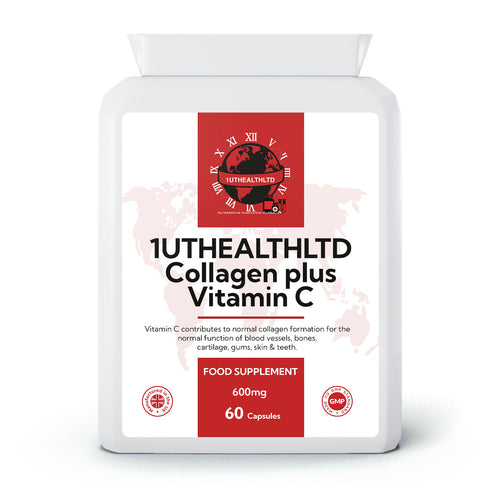 Collagen Plus Vitamin C | 600mg | 60 Capsules