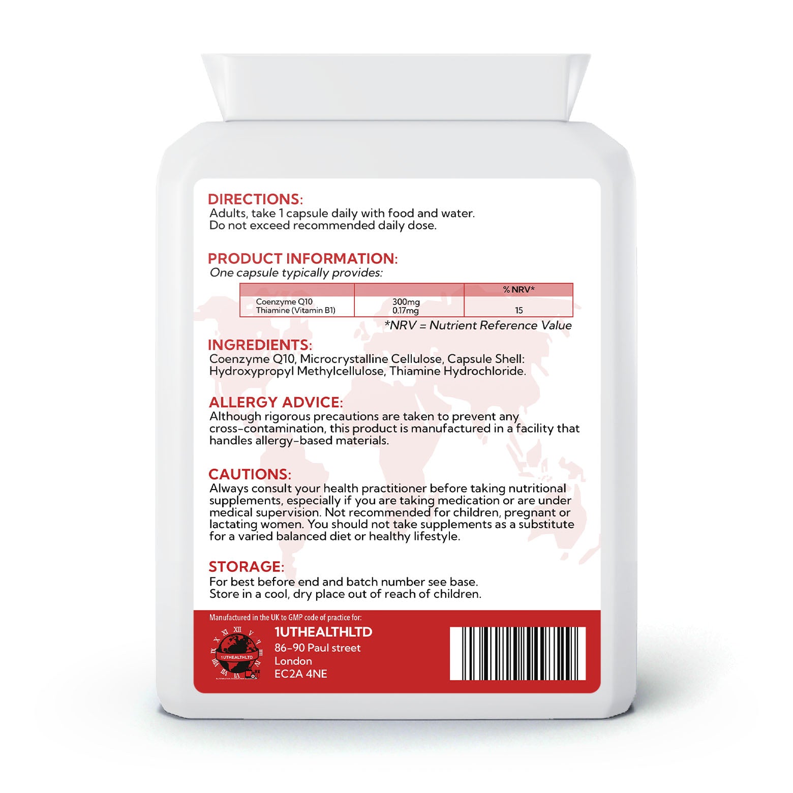 CoQ10 Plus | 300mg | 60 Capsules