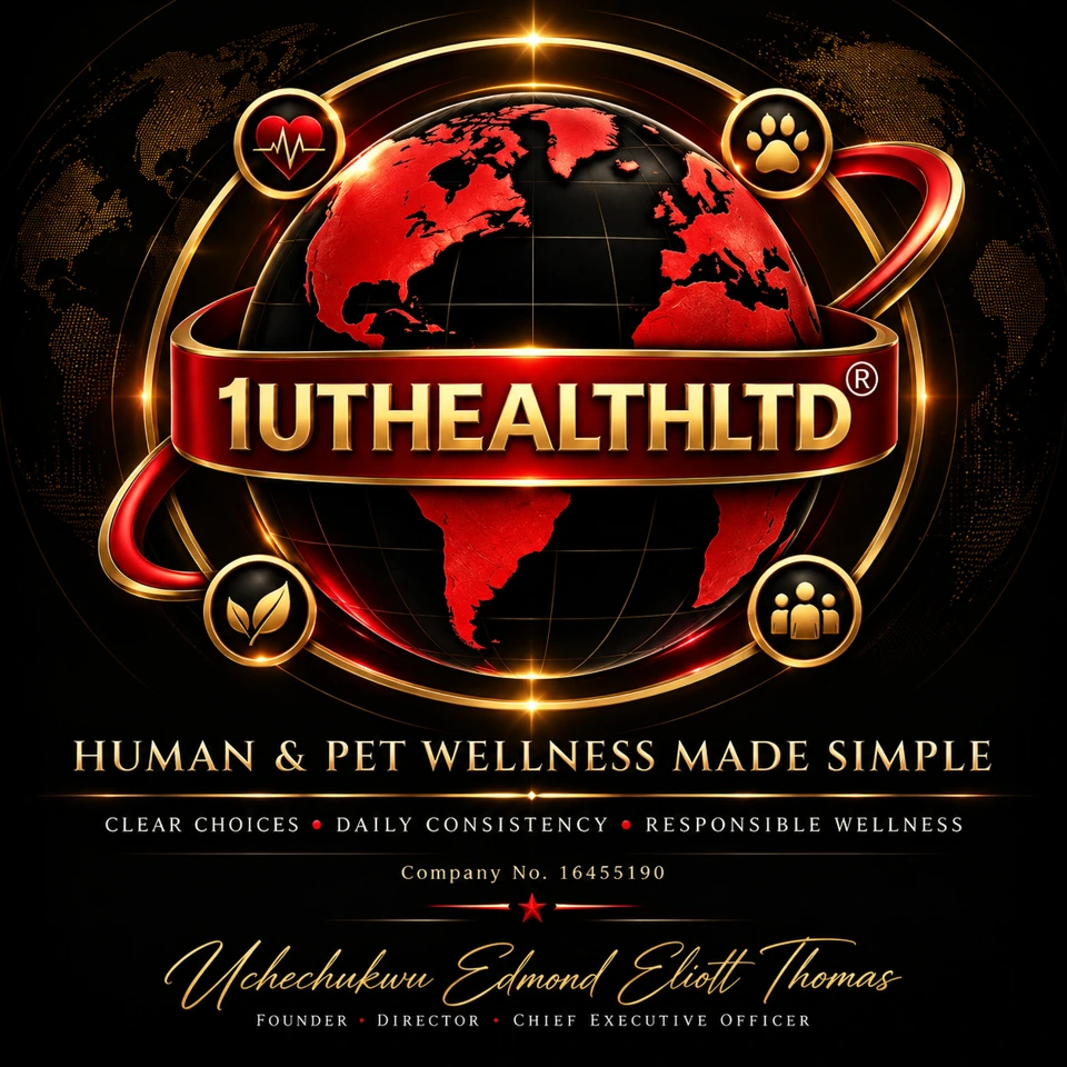 1UTHEALTHLTD official globe logo artwork